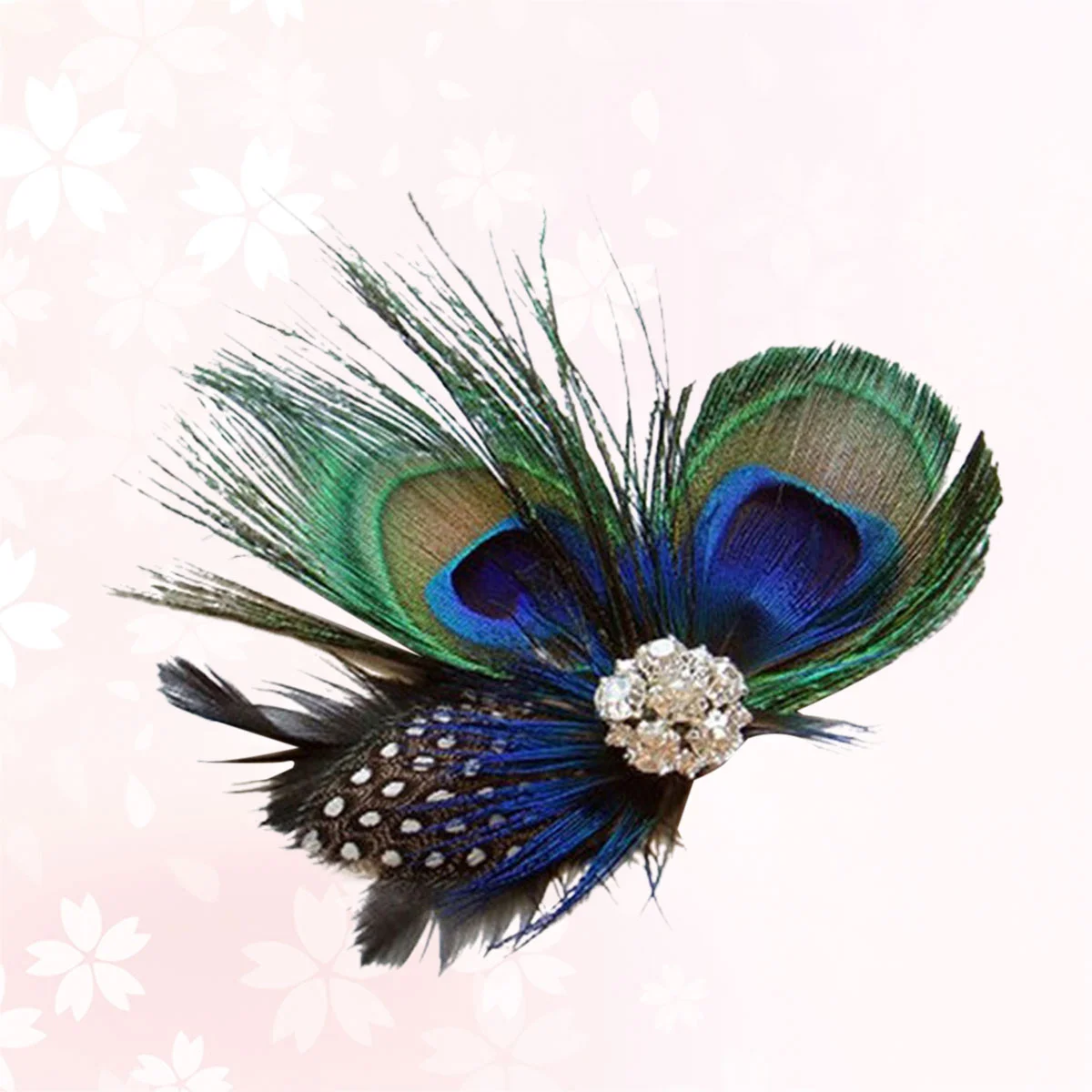 

Feather Headdress Beautiful Makeup Decor Headdress for Dance Party Festival