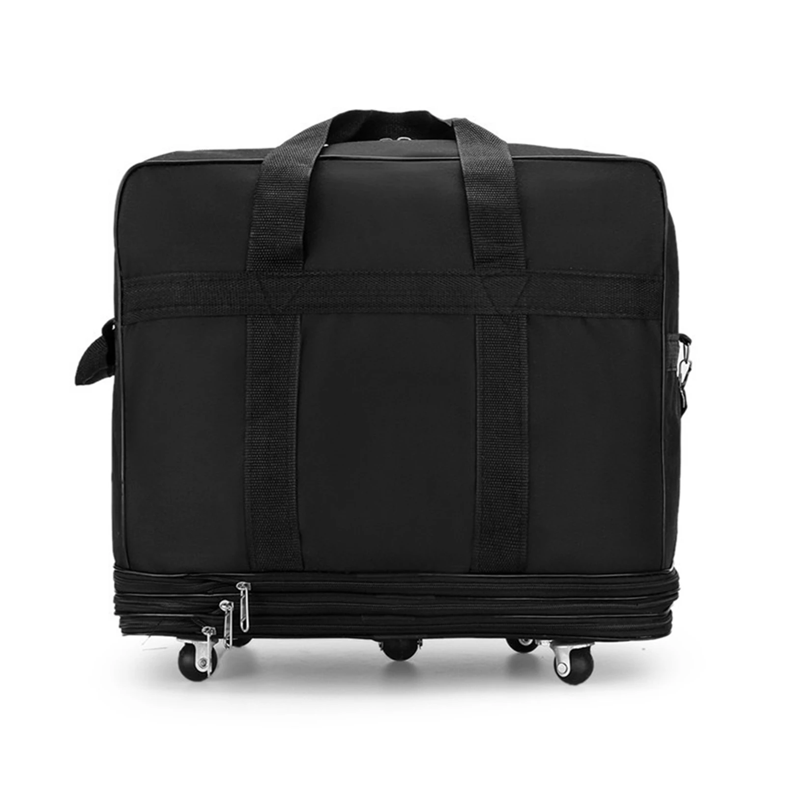 Expandable Foldable Suitcase Collapsible Rolling Travel Luggage Bag for Men Women Foldable Suitcase Expandable Suitcase
