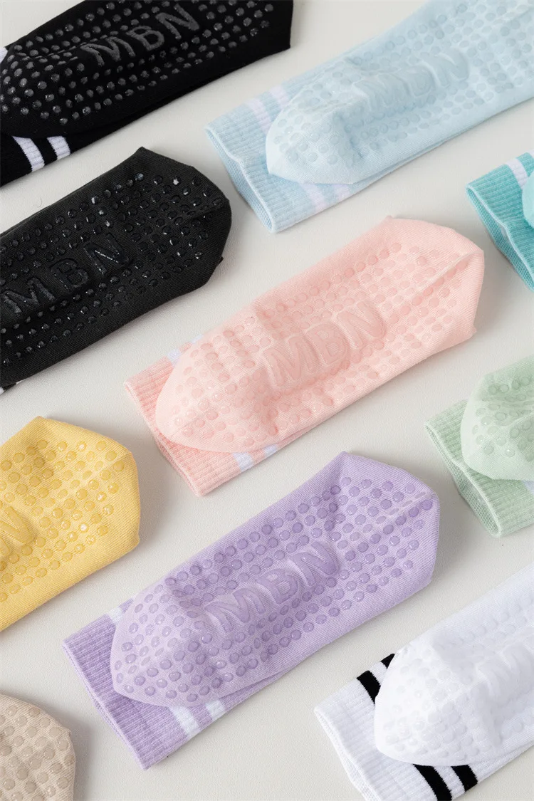 Ladies Ballet Dance Gym Elastic Fitness Cotton Non Slip Socks Women Breathable Grip Anti Slip Yoga and Pilates Socks for Woman 49 Sd5ce665517fe49fc9b19fe58cd7d317cl