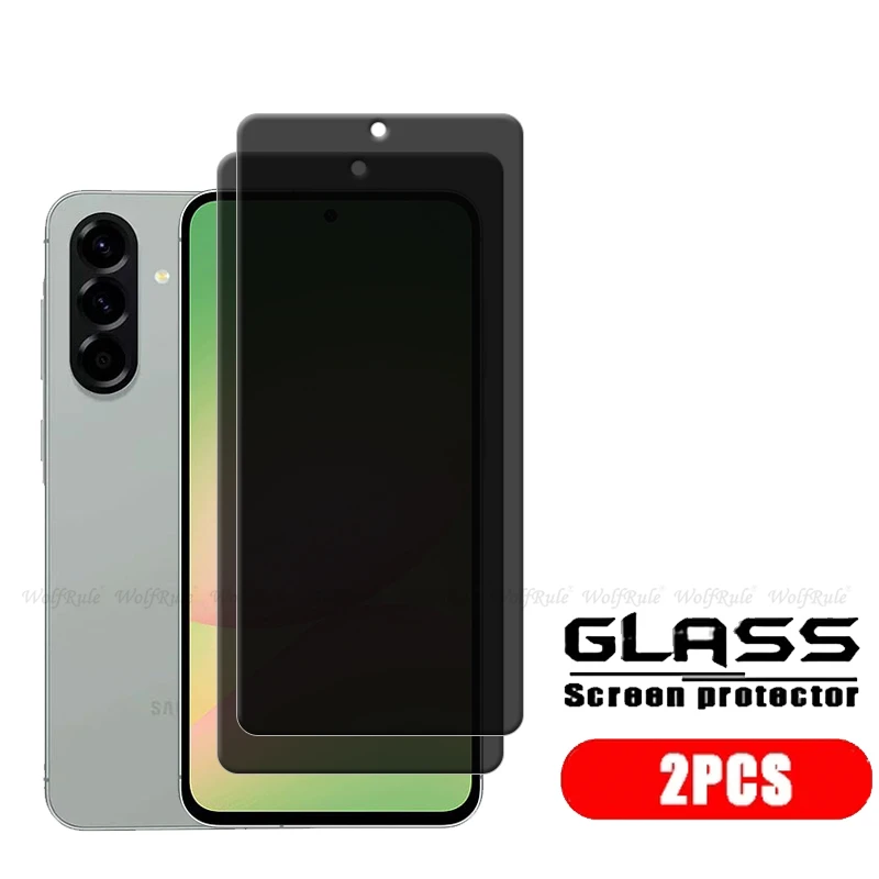 4 قطعة لسامسونج A56 الزجاج سامسونج A56 الزجاج المق...