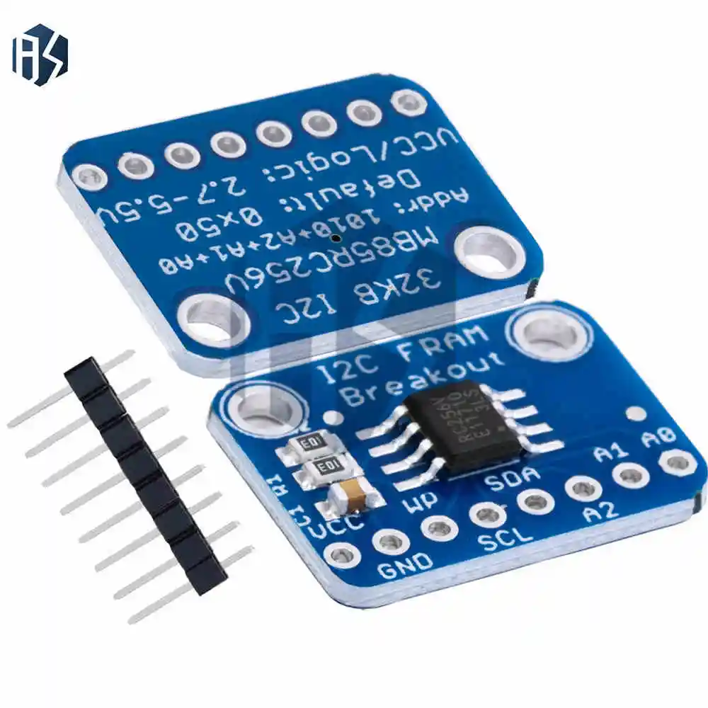 1-10PCS FRAM Breakout Board Memory MB85RC256V IC I2C Non-Volatile