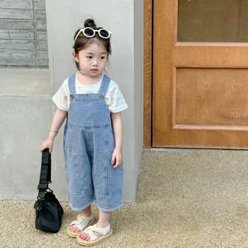 Kids Denim Overalls 1