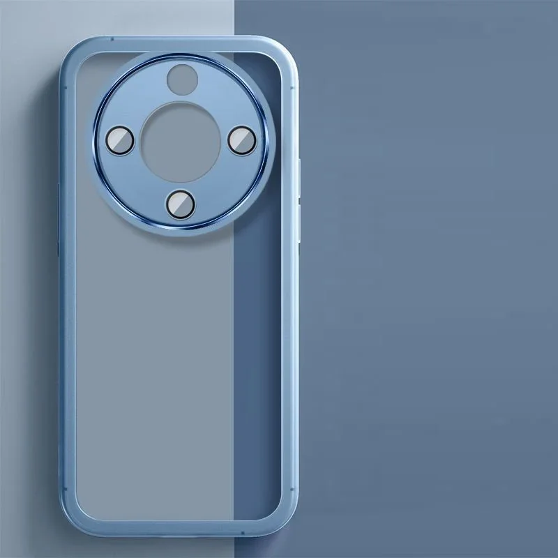Transparent Silicone Phone Case with Camera Protector Lens and Back Cover