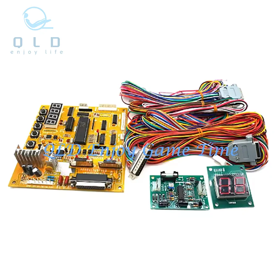 DIY 장난감 크레인 게임 보드, 클래식 옐로우 마더보드 슬롯 PCB 동전 작동식 경품 인형 뽑기 기계