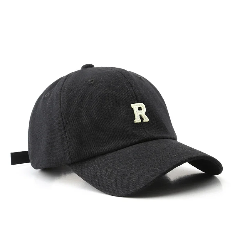 High Quality Cotton Baseball Cap for Men and Women Fashion Solid Snapback Hat Dad Hat Washable Summer Sun Shade