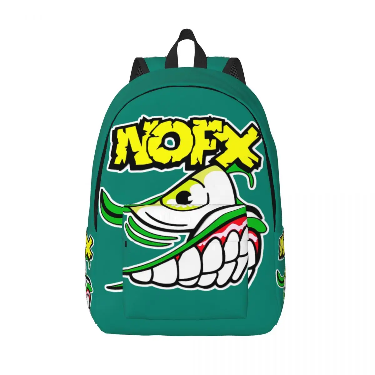 

Punk Rock Handbag N-Nofx Girl Kid Personalised Travel For Gifts Zipper Closure Bookbag