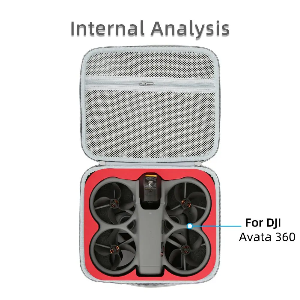 DJI AVATA 360 드론용 보관 가방 충돌 방지 보호 가방 원격 제어 본체 운반 케이스 여행용 핸드백 액세서리