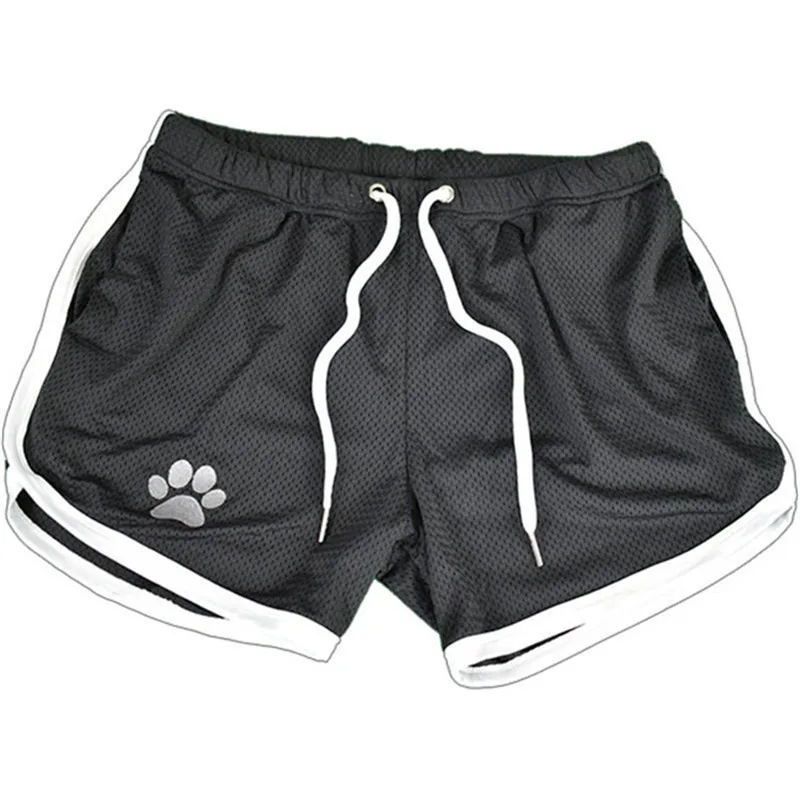 Men Fitness Bodybuilding Shorts Gyms Workout Male Breathable Mesh Quick Dry Sportswear Jogger Beach Short Pants multiple pieces