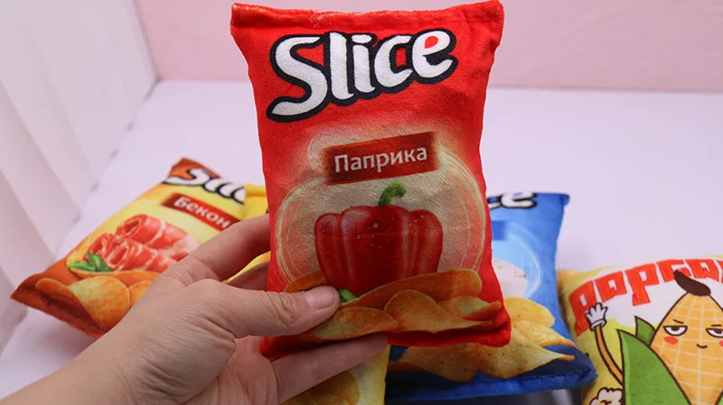 

Товары для домашних животных, Игрушки для маленьких собак, плюшевая бумага для звонков, картофельные чипсы, игрушки, игрушки для кошек с зубами и зубами, оптовая продажа