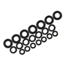 Rubber Washers Mixed Tap Washers Drip Sink Shower Hose O-Ring Gasket Seal Replacement Sealing Ring 3/8" 1/2" 3/4" 2