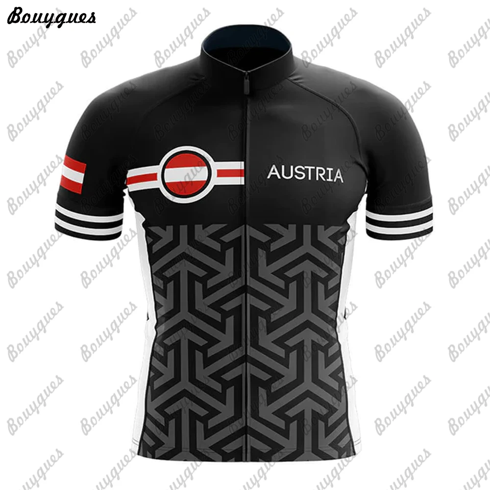 thumbnail image 1 of Nueva camiseta de ciclismo del equipo AUSTRIA para hombre, maillot de ciclismo de montaña, camiseta de descenso, ropa de ciclismo de montaña de alta calidad, 1 of 5