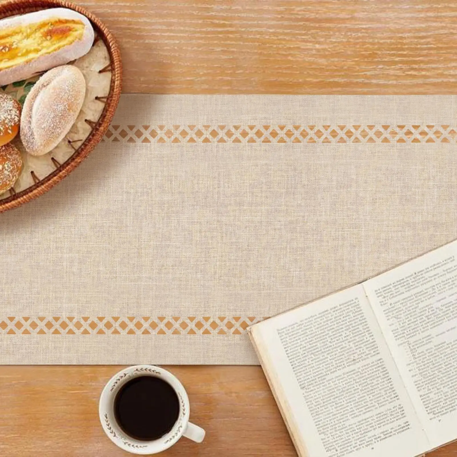 Modern Linen Table Runner 3