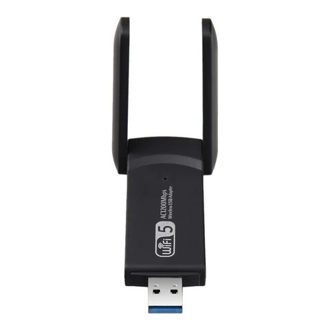 Fast Speed Desktop USB 3.0 Network Card With Antenna Wifi Adapter Router Dual Band Mini Laptop Wlan Receiver Dongle For PC