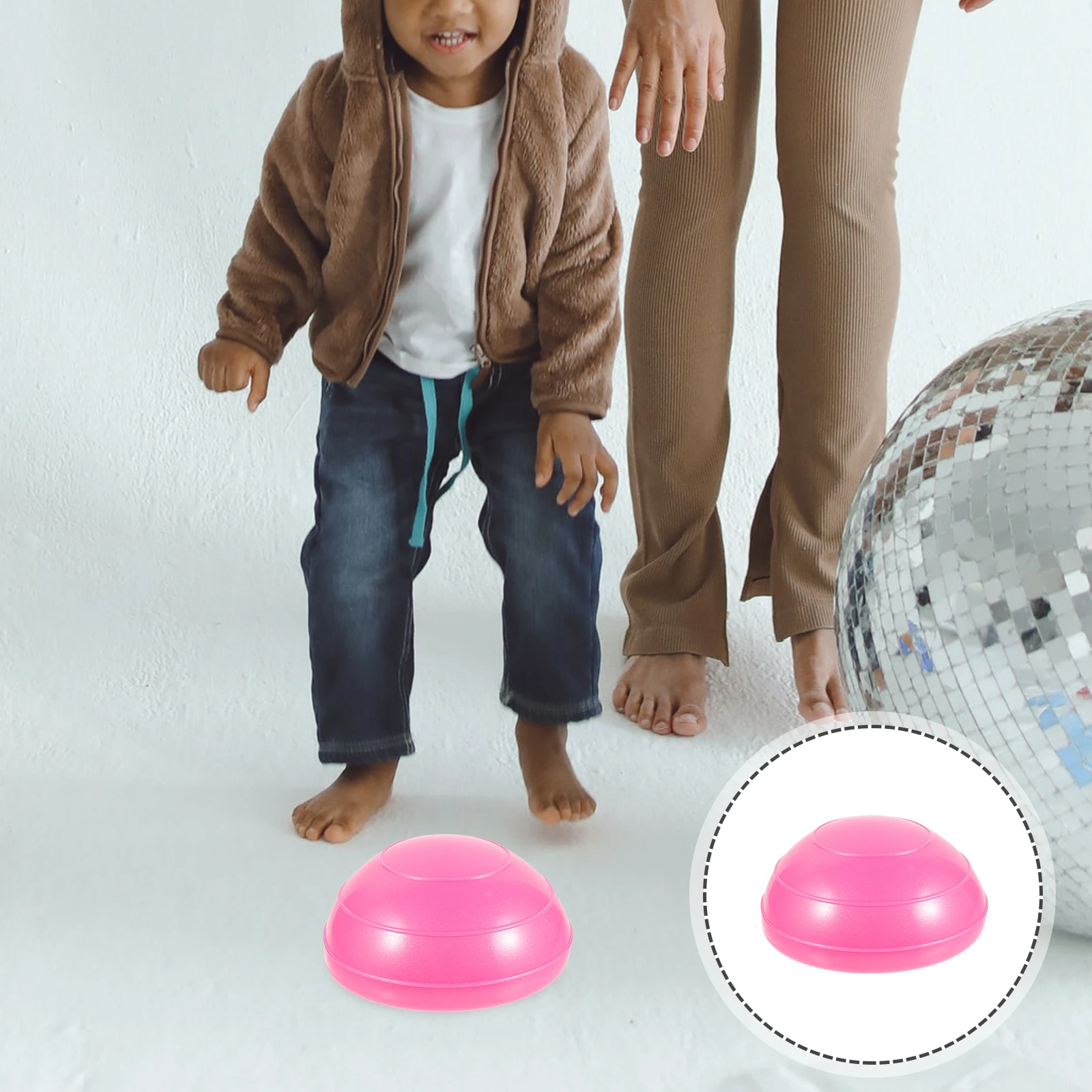 Massage Ball Yoga Ball Gymnastics Ball Children's Training Massage Pilates Yoga Ball for Kindergarten Balance Training