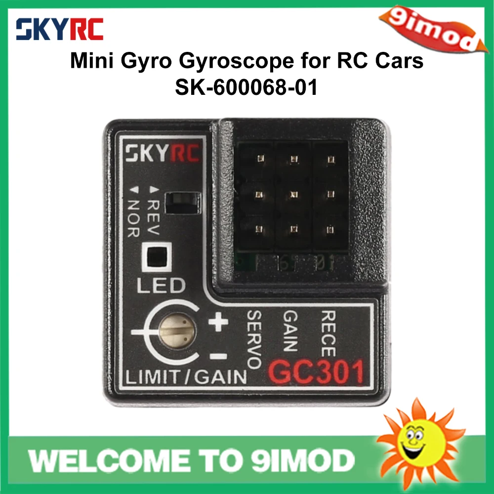 Gyroscope RC pour Voiture - Correcteur Automatique & Réglage Gain à Distance - GC 301/401