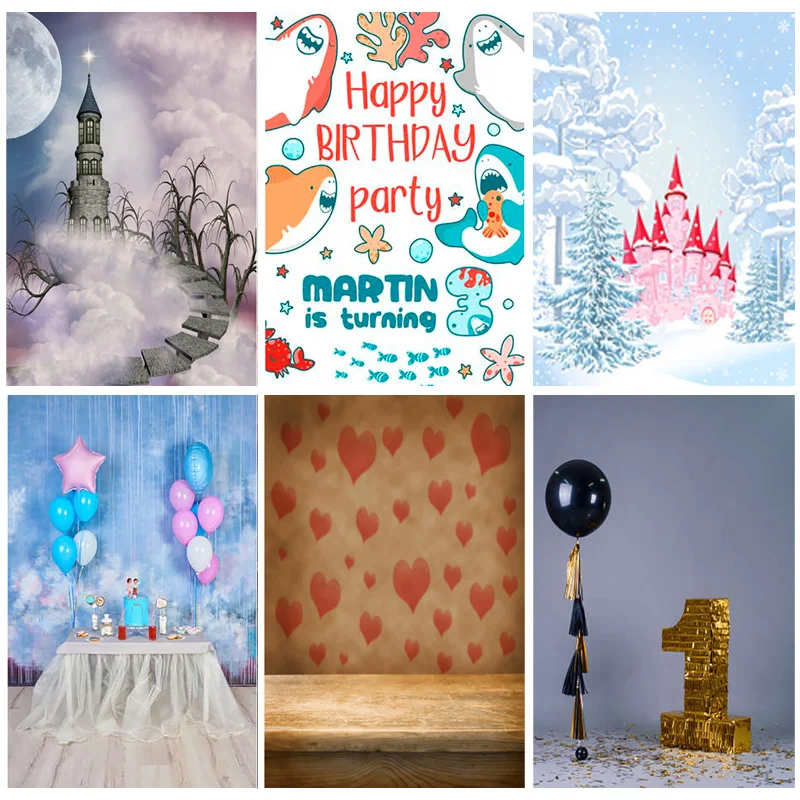 

Children Birthday Photography Backdrops Fairy Dream Portrait Photo Background Studio Props 22723 TH-04