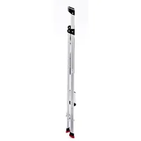 2-Step Ladder, Aluminum Lightweight Folding Step Stool with Project Top, Silver, Tested to US Safety Standards 2