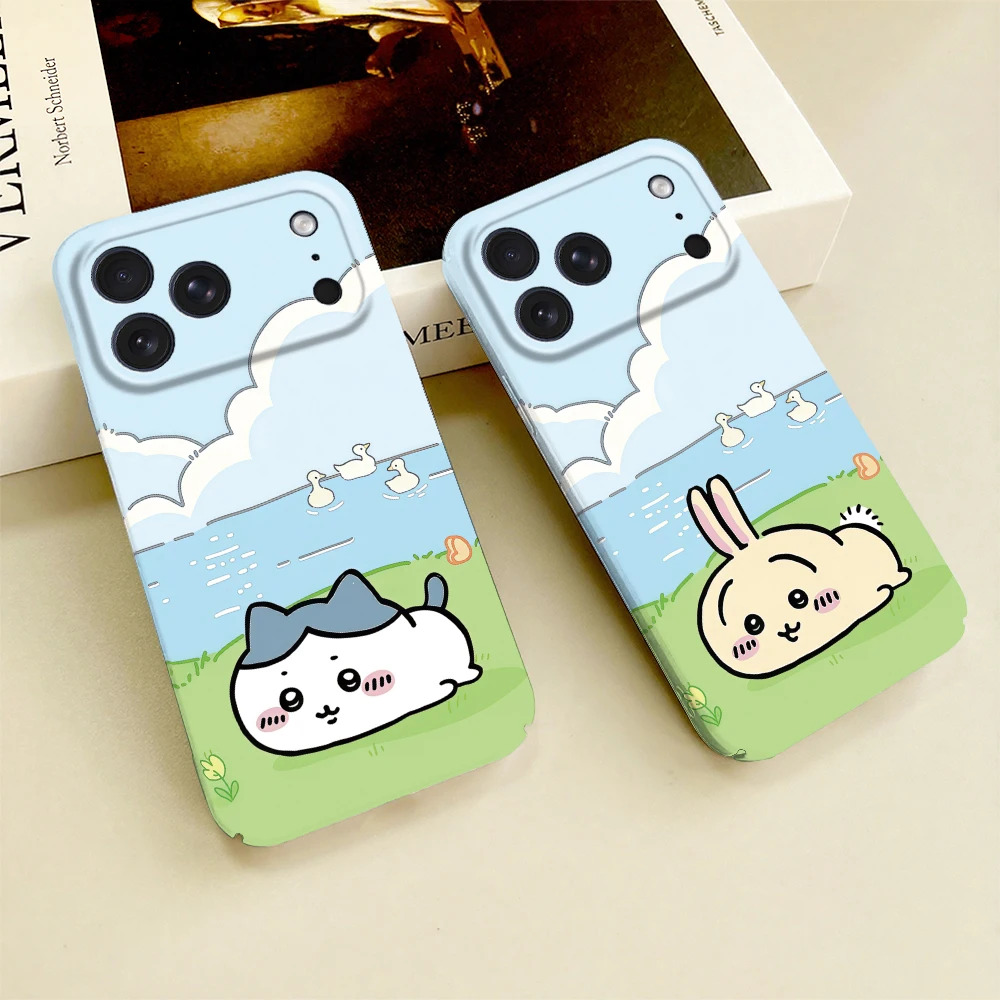 Cartoon C-ChiikawaS Cute Glossy HD Hard Phone Case Cover
