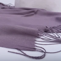 New Autumn and Winter Solid Color Scarf for Both Men and Women, 100g Single Color Headscarf Shawl 6