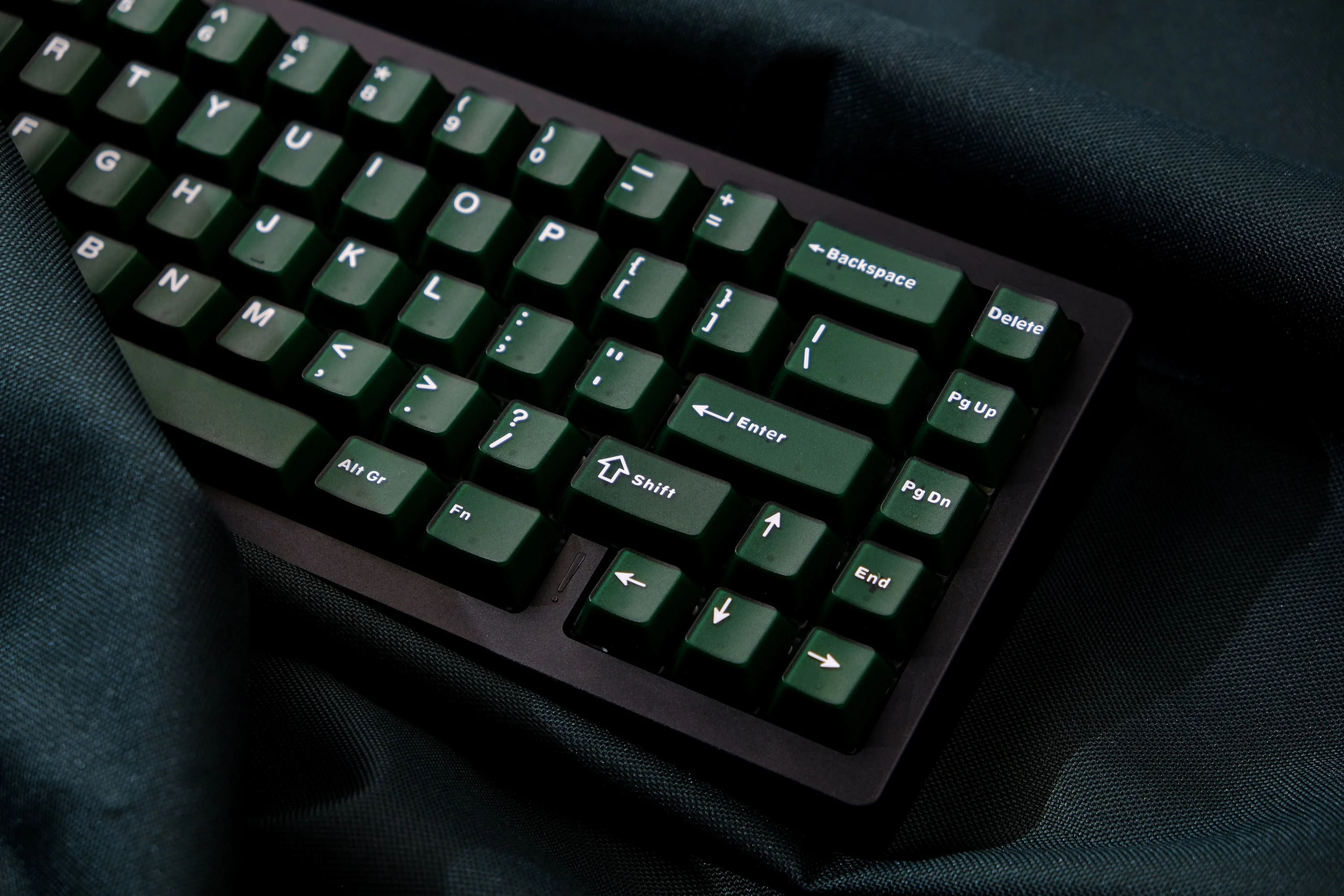 ECHOME-Emerald Jade Tema Keycap Set, ABS, dupla