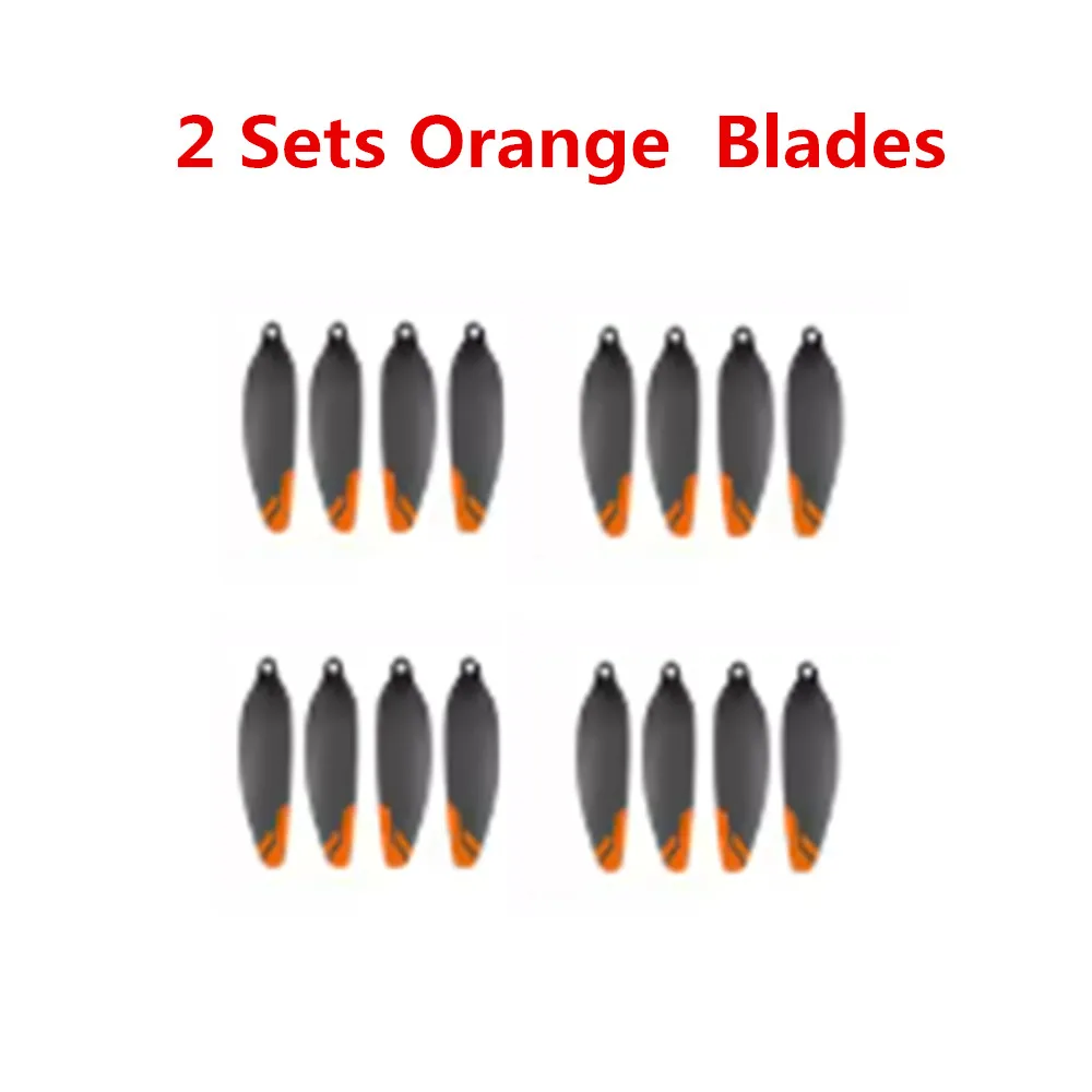 Lot de 2 ou 4 hélices orange/bleu pour drone DJI Mini 3 Pro