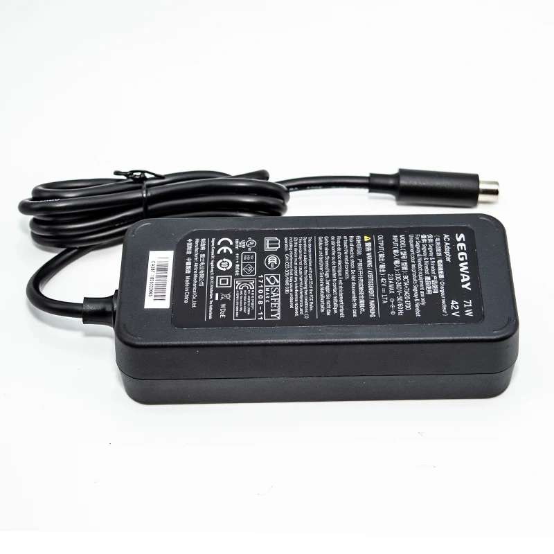 Chargeur 42V Pour Trottinette Segway Ninebot EKickScooter E2 Pro - Adaptateur Secteur