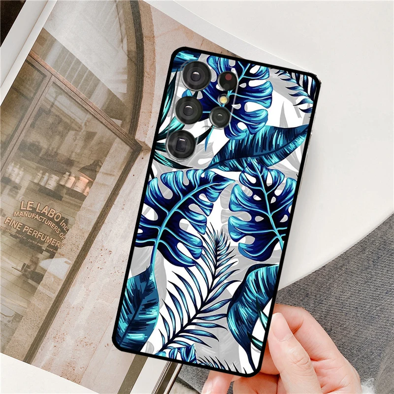 Tropical Green Plant Leaf Phone Case