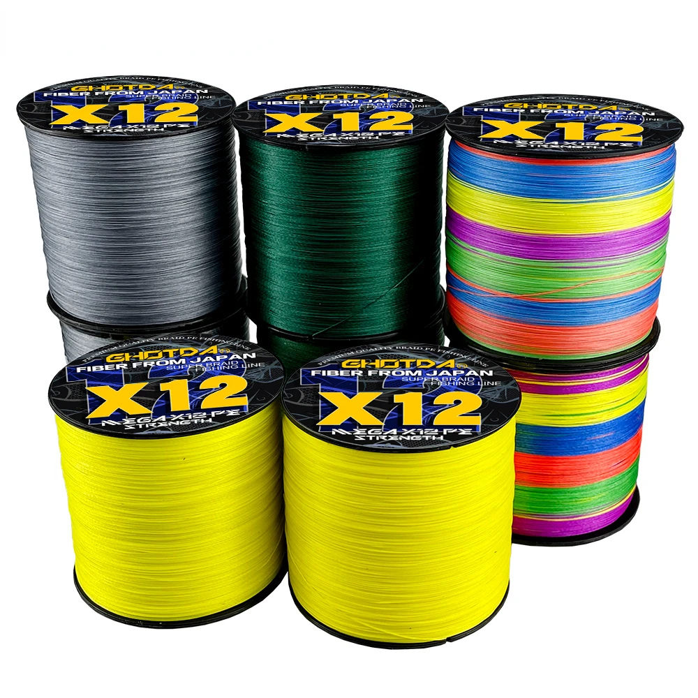  PE  , Ƽ ʶƮ ö ,   , 100m ؾ, X12, 0.16mm-0.55mm, 25-120LB, ǰ