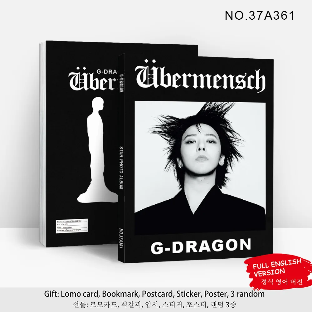 G-DRAGON Idol Boy New Album Übermensch Photo Collection GD New