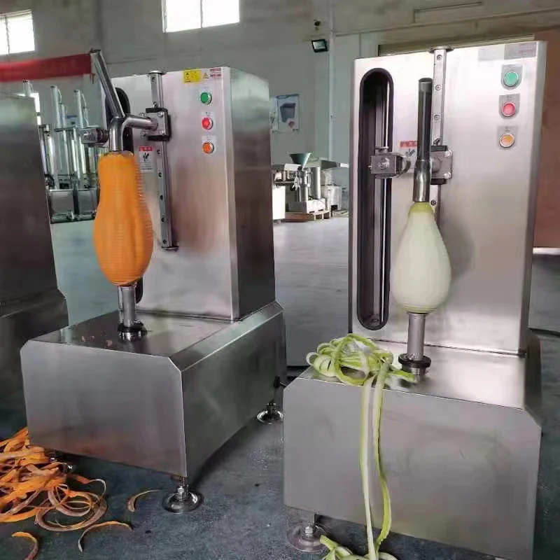 Small Automatic Pumpkin Melon Papaya Pineapple Peeling Peeler Machine Electrical Taro Processing Peeling Machine 3