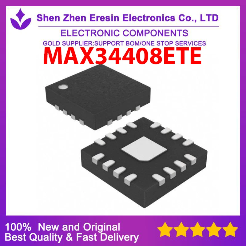

Бесплатная доставка, 10 шт./лот MAX34408ETE QFN16, новый и оригинальный