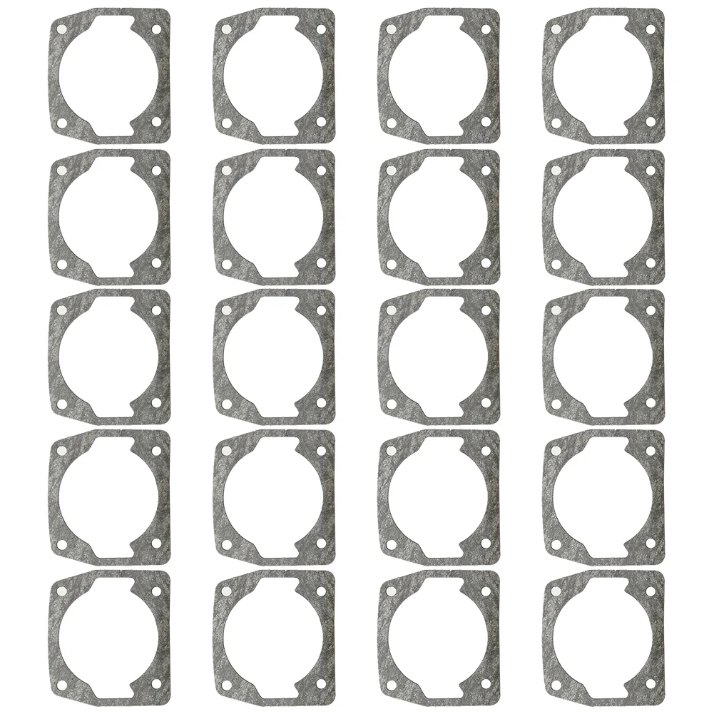 

Oil Saw Accessories Cylinder Gaskets 42*48mm Chainsaw Cylinder Gaskets Easy Installation For 52/58/59/62cc Gasket