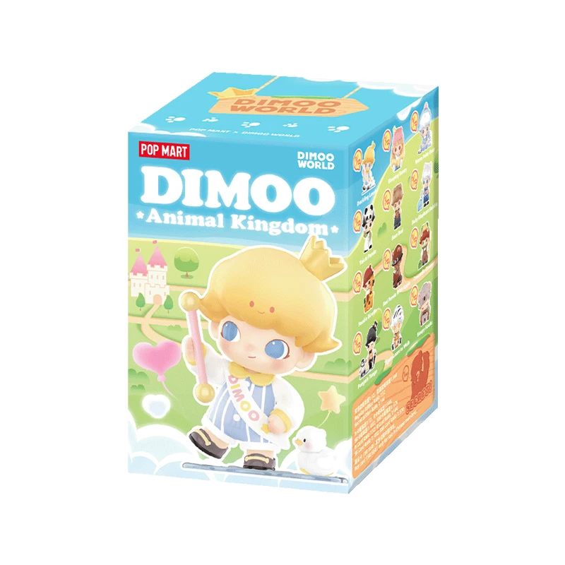 dimoo ディスプレイコンテナボックス animal kingdom POP MART LED Luminous Display Box Container - Dimoo Animal