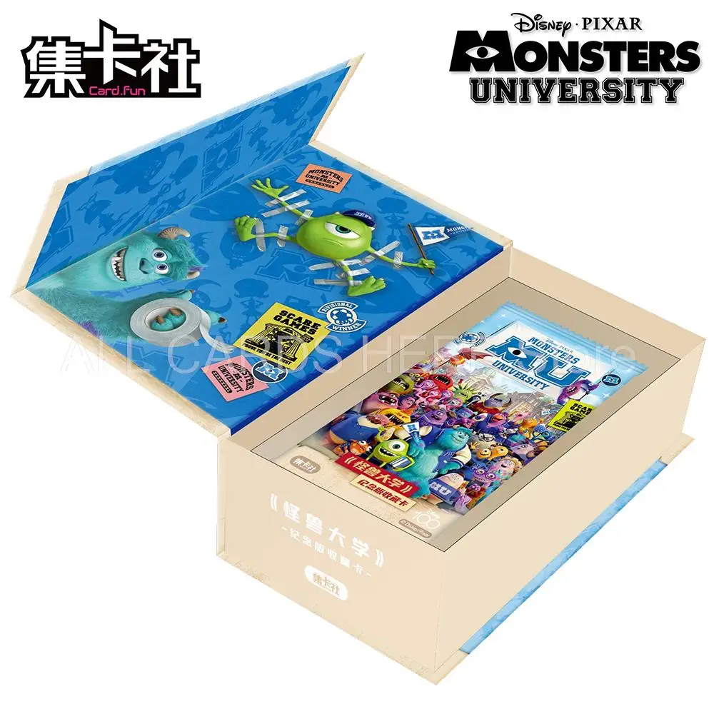 

Disney 100 Monsters University Star Wars Trading Card for Children Marvel Avengers Assemble Spider-Man Card Lilo & Stitch Toys