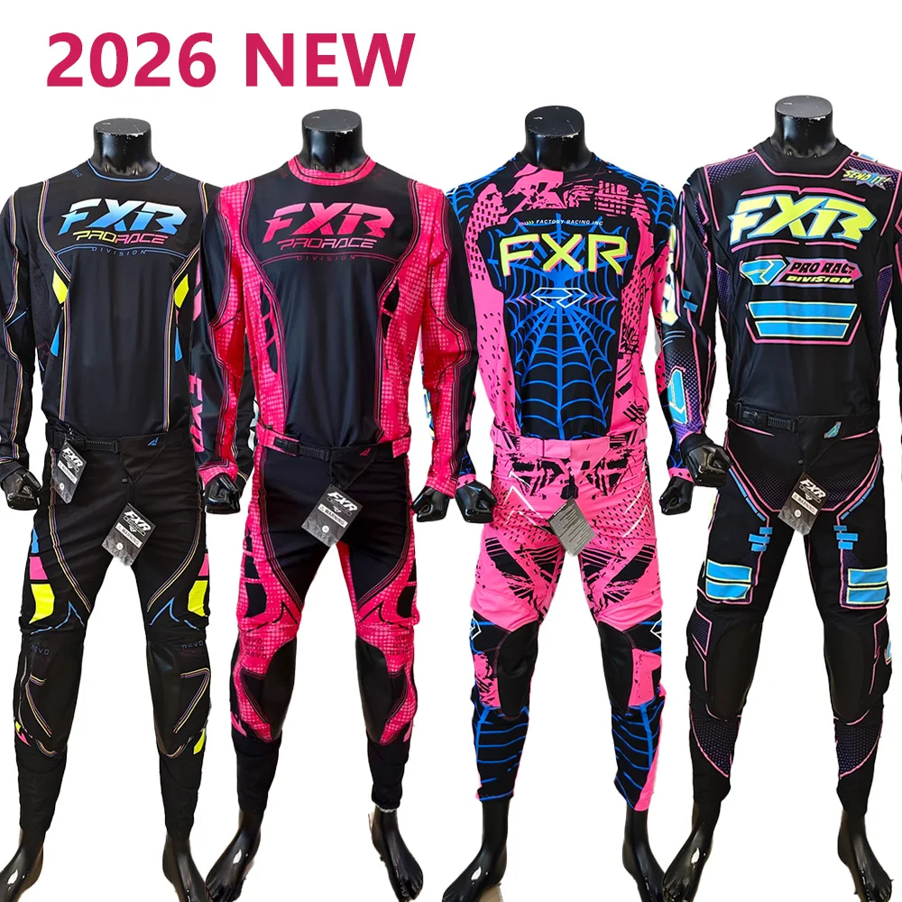 2026 오프로드 모터사이클 의류 모토크로스 저지 팬츠 세트 MX 기어 세트 ATV 더트 바이크 콤보 슈트
