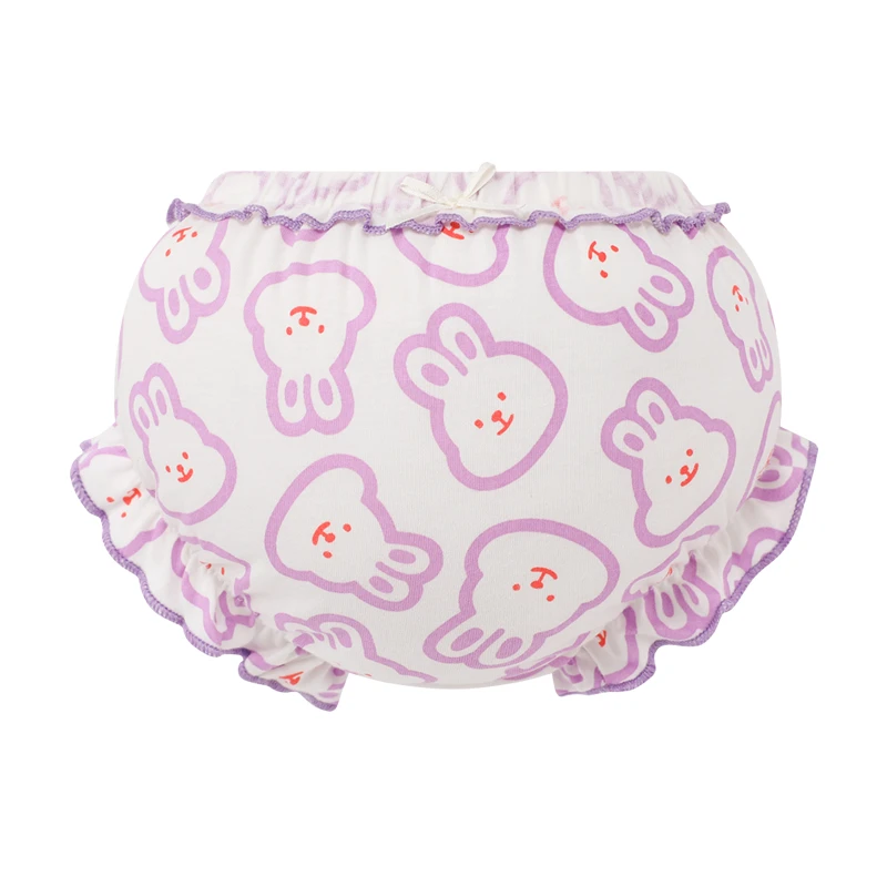 Baby Cotton Panties 3 Piece/Lot 100%Cotton Kids Girl Infant Newborn Fashion Wear Outside Shorts Bow Underpants Soft Briefs