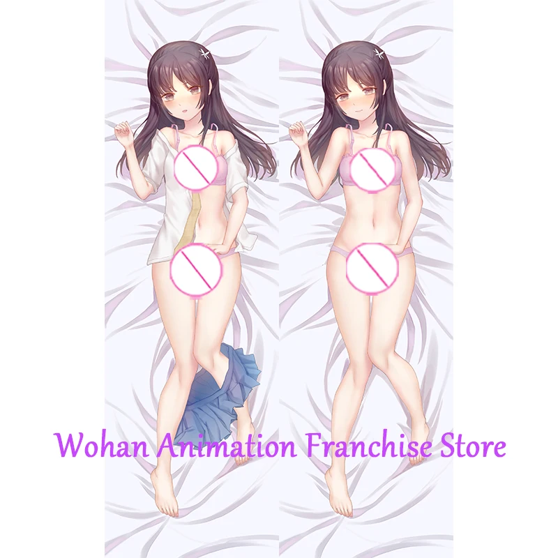 

Dakimakura Anime Pillow Cover Beautiful Girl Halloween Christmas Decoration Double-sided Print Life-size