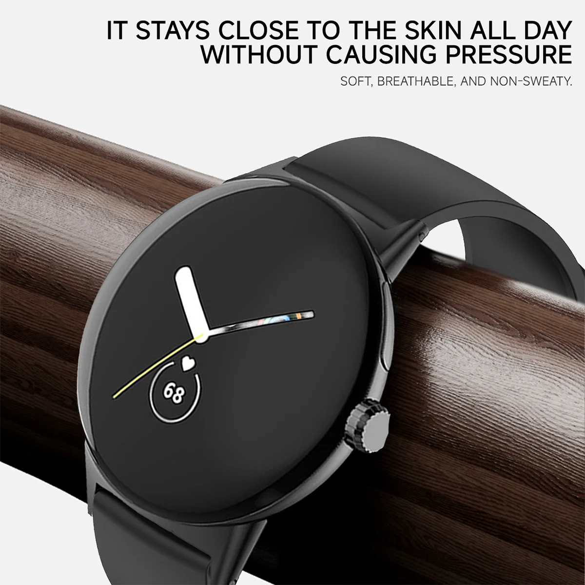 Enhanced Silicone Sport Band for Google Pixel Watch - Smartwatch Wrist Bracelet Accessory