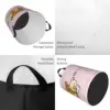 Custom Kawaii Cartoon Rilakkuma Bear Laundry Basket Foldable Toy Clothes Hamper Storage Bin for Kids Nursery 4