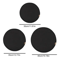 Concise Solid Colour Round Cushion Non-slip Sponge Small Round Stool Rattan Chair Bar Stool Cushion Long 5