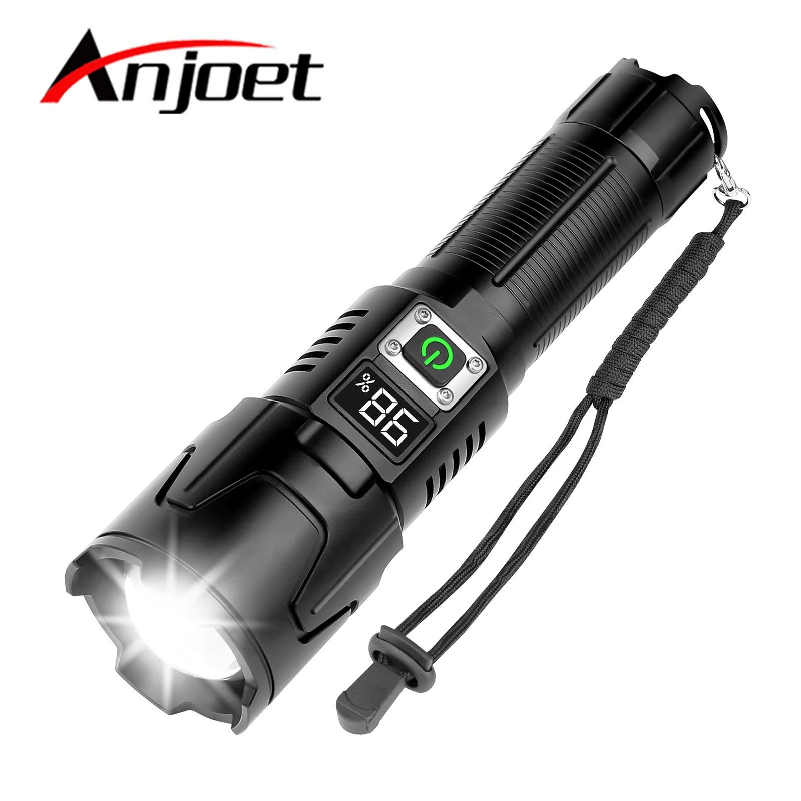 

Супер Яркий длинный фотовспышка, белый лазерный фонарик, USB Перезаряжаемый фонарик 26650, фонарики, тактический фонарь, 30 Вт