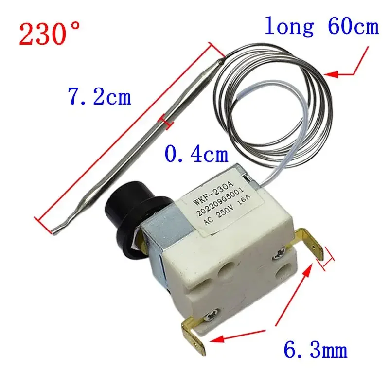 Description Picture 4 of itemElectric Fryer Oven Temperature Control Electric Pancake 110Â° 130Â° 230Â° 240Â° 250Â° 280Â° Temperature Limit Protector Thermostat pa