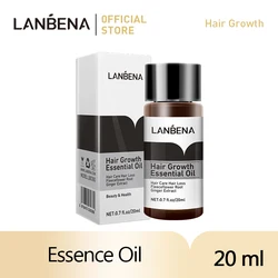 LANBENA Fast Powerful Hair Growth Essence Products Essential Oil Liquid Treatment Preventing Hair Loss Hair Care Andrea 20ml