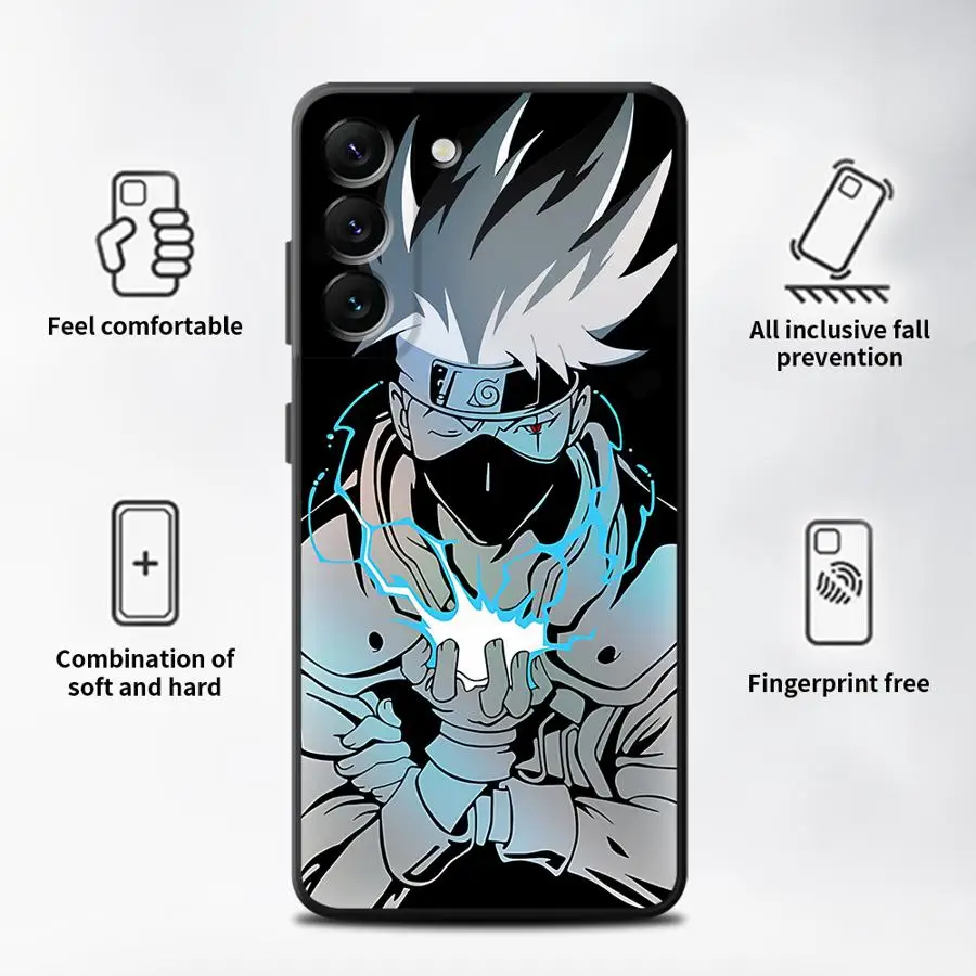 Stylish Anime Kakashi Soft Shell Phone Case