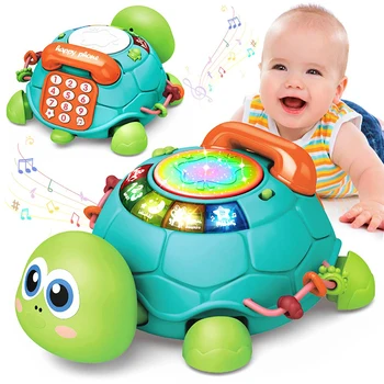Musical Crawling Turtle Toy 1