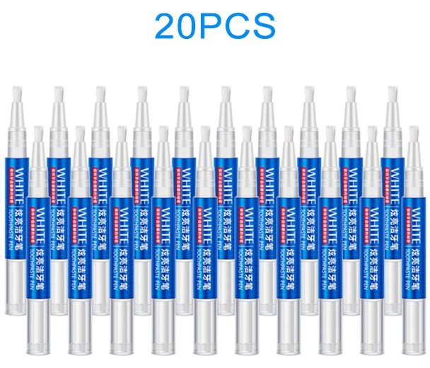 

20 pcs Teeth Whitening Pen Cleaning brush Serum Remover Dental Whitener Oral Hygiene Care Wholesale teeth cleaning tools