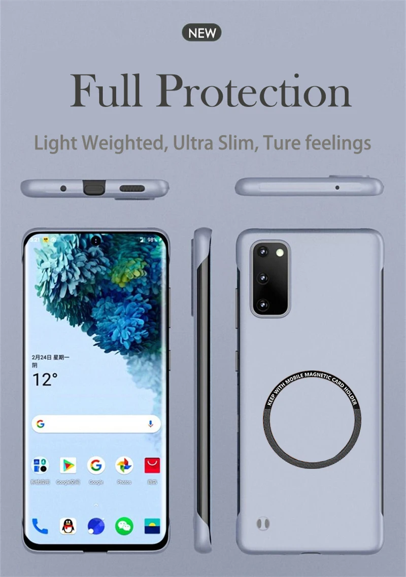Magnetic Phone Case For Huawei And Honor With Magsafe Support_voghion.com