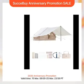 Inflatable Family Camping Tent 1