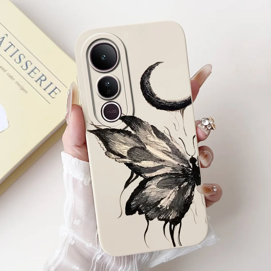 Cool Fashion Space Sunset Painted Soft Liquid Silicone Shockproof Cover