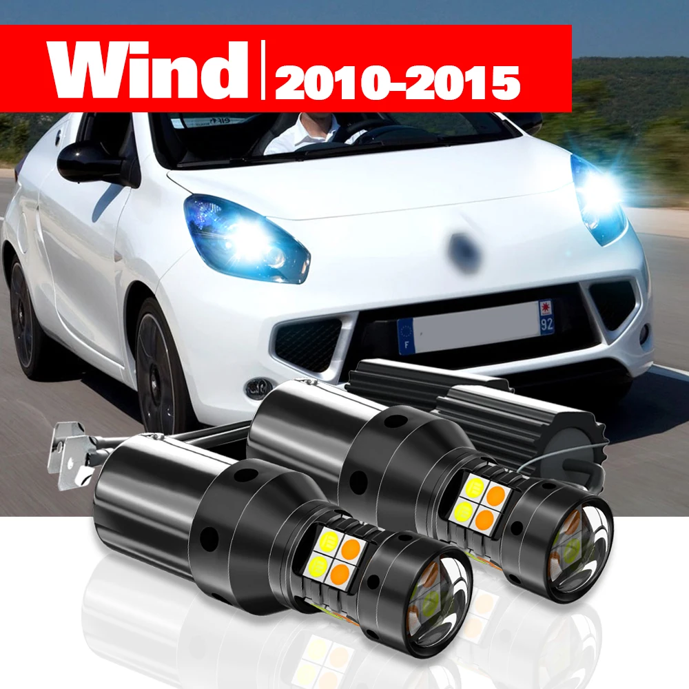 

Для Renault Wind 2010-2015, двойной режим, сигнал поворота и дневные работы, аксессуары для DRL, 2011, 2012, 2013, 2014